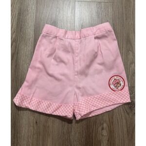 Vintage Strawberry Shortcake Pink‎ Shorts Kids Size 6X